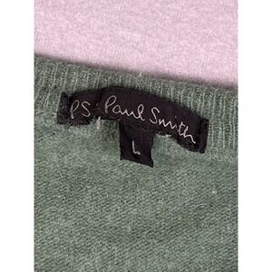 Paul Smith Armand Diradourian Angora WoolNylon Sweater Men Large Luxury Green
